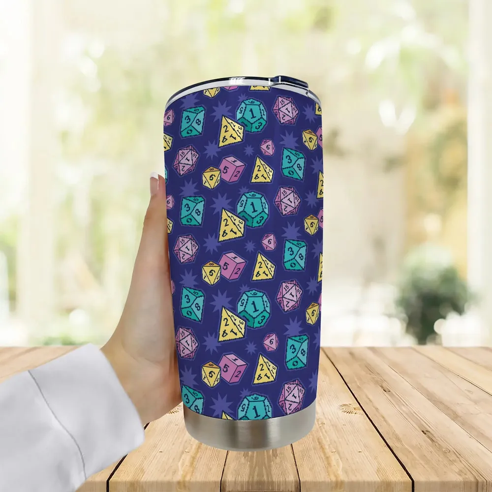 Pixel Dice Tumbler - 2