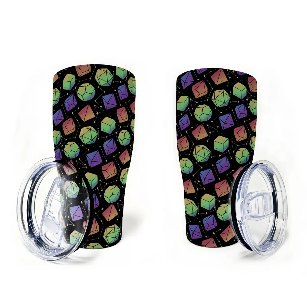 Rainbow Galaxy Tumbler - 9