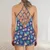Pixel Dice Criss Cross Tank Top - 3