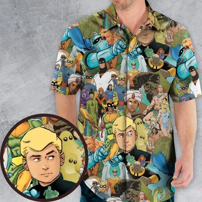Futures Quest Heroes Hawaiian Shirt
