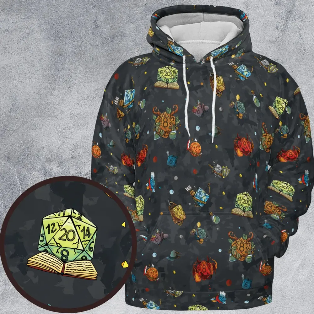 Class Dices All-over Print Hoodie - 1