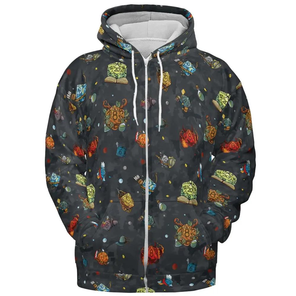 Class Dices All-over Print Hoodie - 4