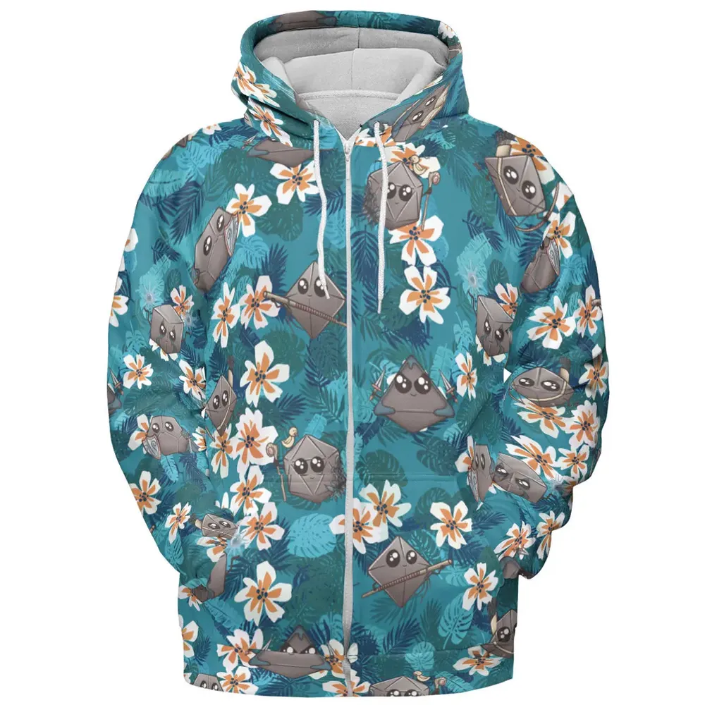 Kawaii Dice All-over Print Hoodie - 4