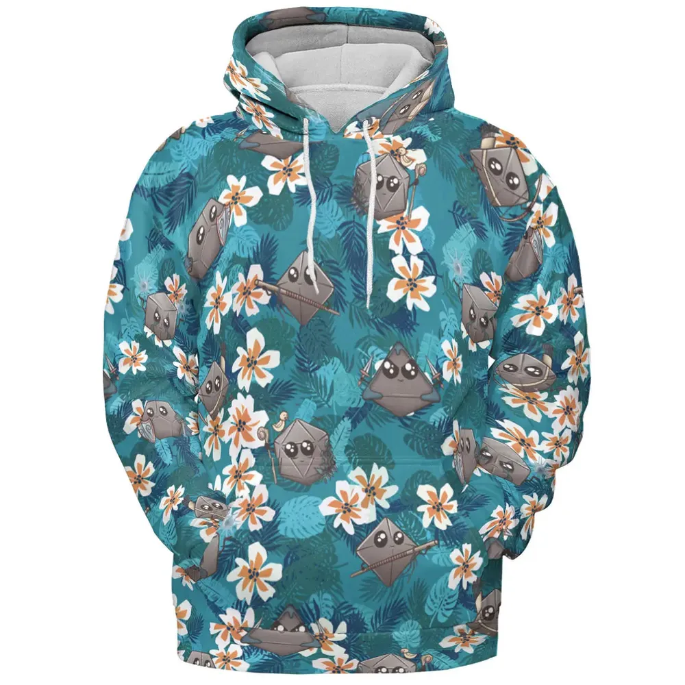 Kawaii Dice All-over Print Hoodie - 2