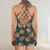 Rainbow Dice Criss Cross Tank Top - 2