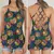 Rainbow Dice Criss Cross Tank Top - 1