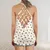 Classic Kawaii Dice Criss Cross Tank Top - 3