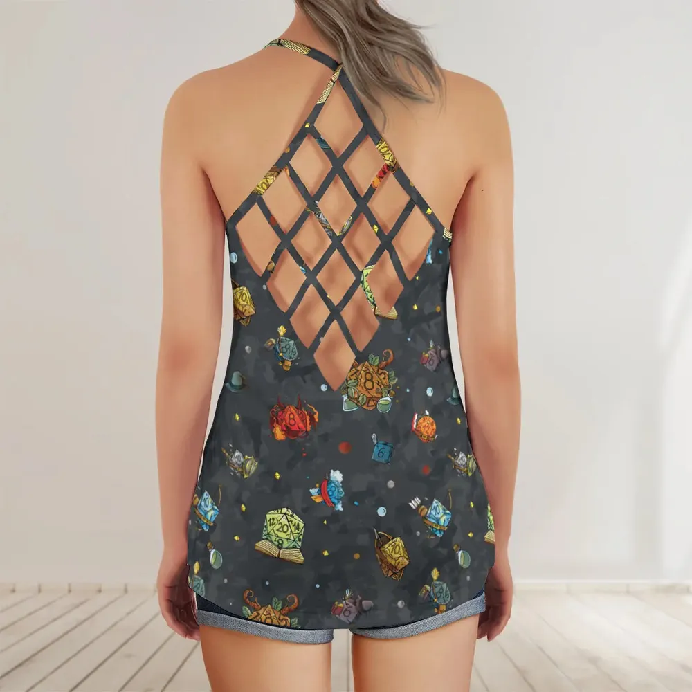 Class Dices Criss Cross Tank Top - 3