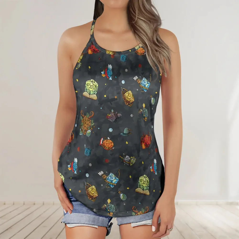 Class Dices Criss Cross Tank Top - 2