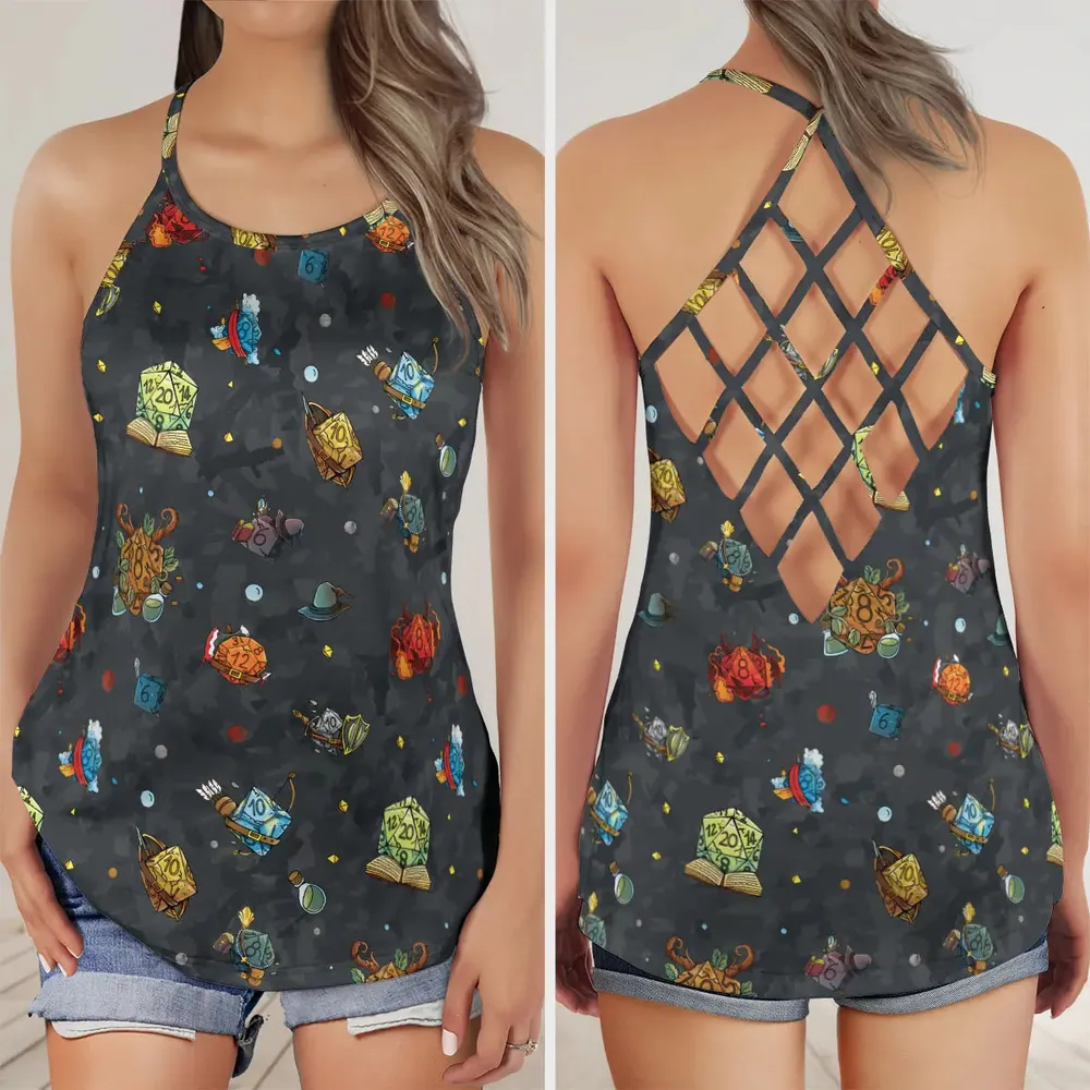 Class Dices Criss Cross Tank Top - 1