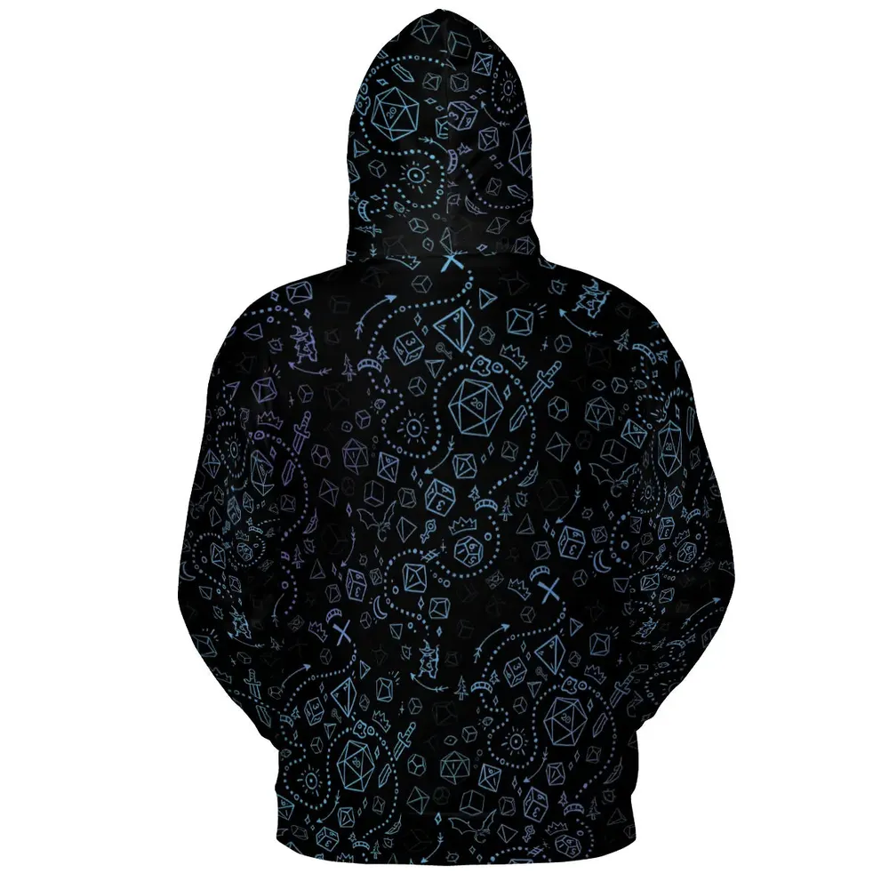 The Adventure Begins All-over Print Hoodie - 3