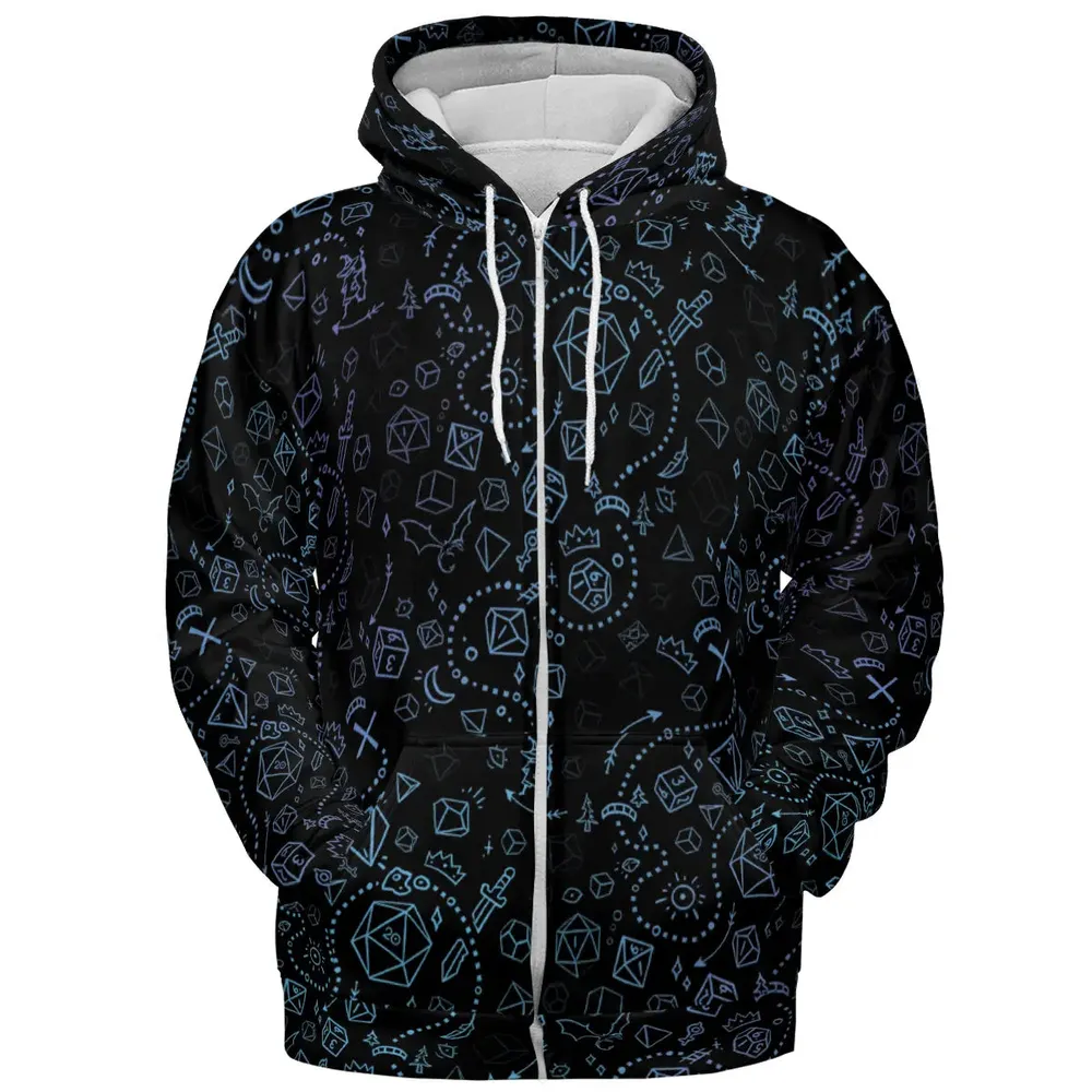 The Adventure Begins All-over Print Hoodie - 4