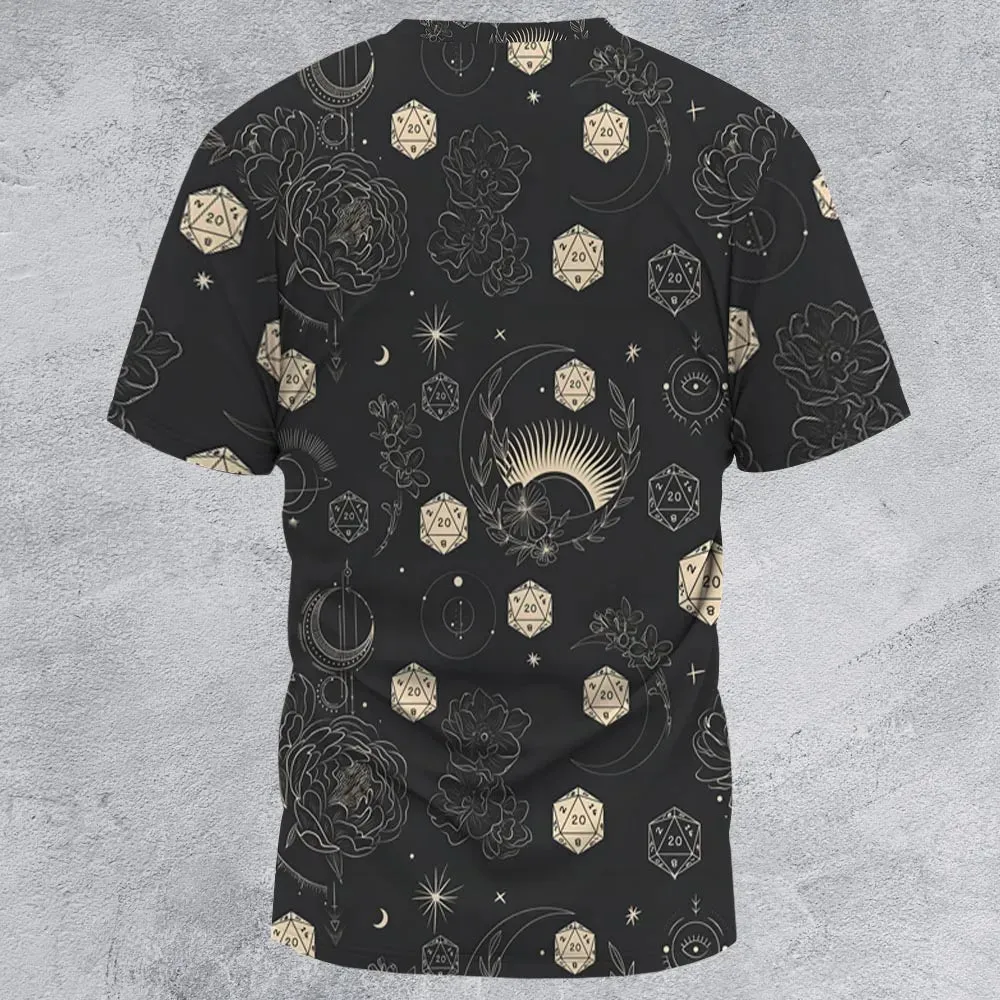 Explosion Dice All-Over Print Unisex T-Shirt - 4