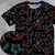 Floral Dice All-Over Print Unisex T-Shirt - 2