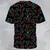 Floral Dice All-Over Print Unisex T-Shirt - 4