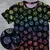 Rainbow Dice All-Over Print Unisex T-Shirt - 2