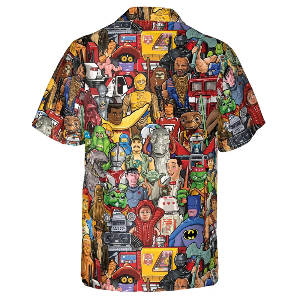 The Best Obscure 80s Toy Lines Hawaiian Shirt - 3