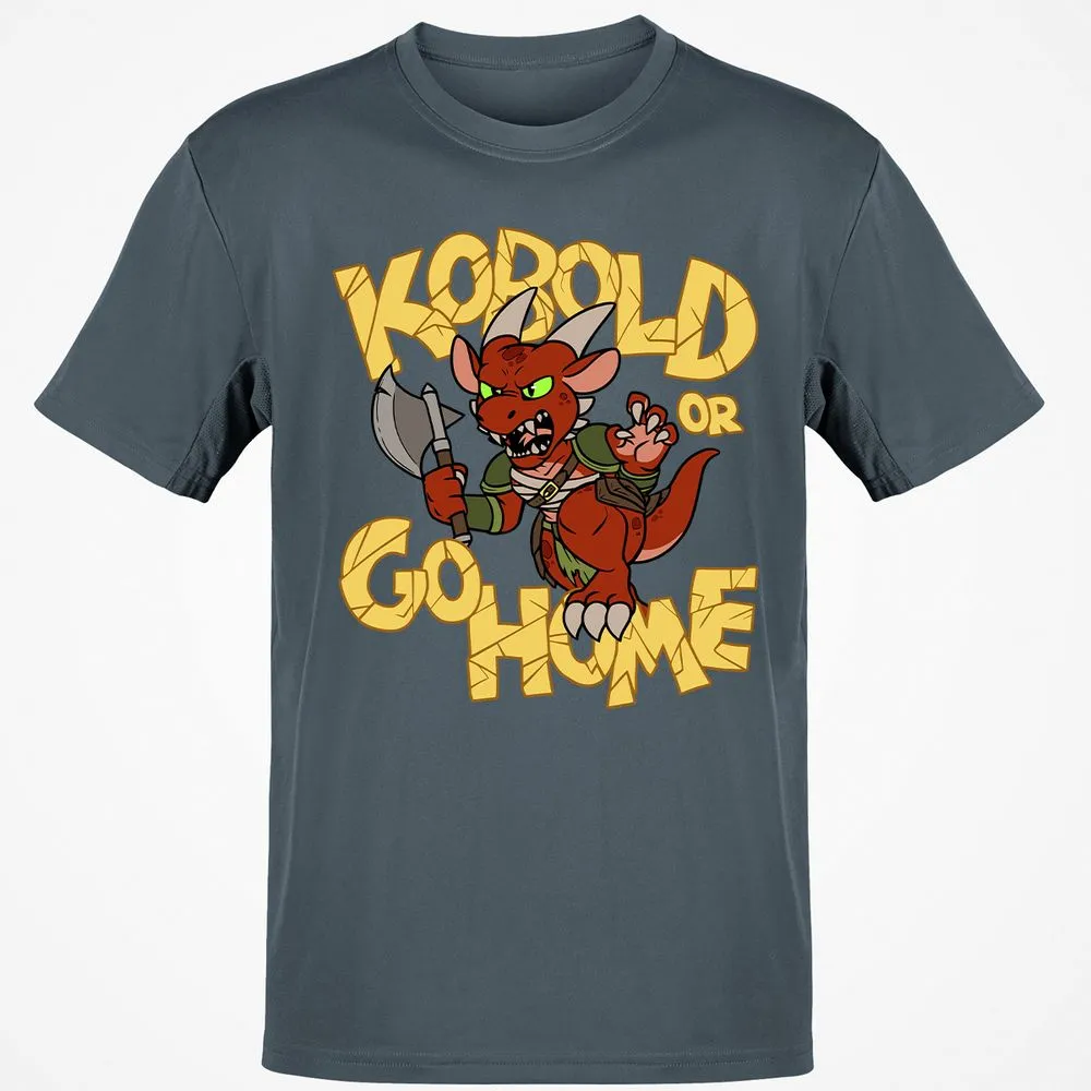 Kobold Or Go Home T-Shirt - Charcoal - 3