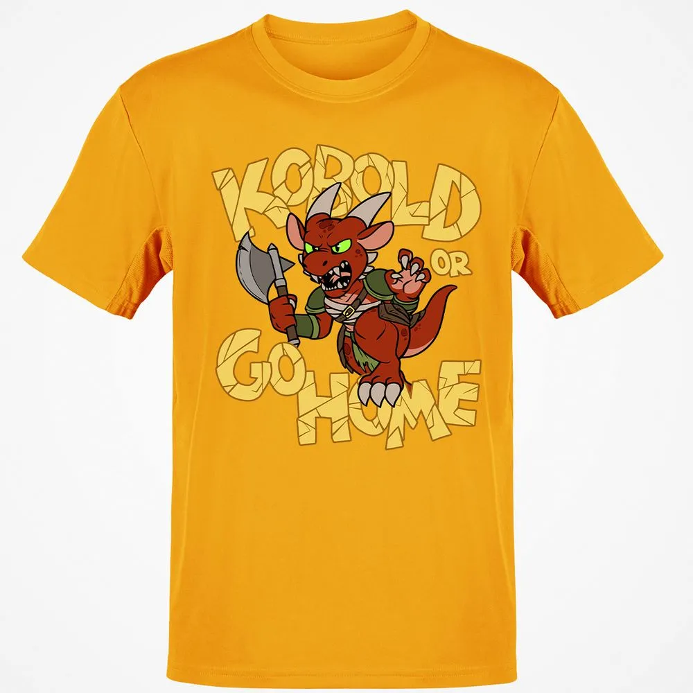 Kobold Or Go Home T-Shirt - Gold - 4