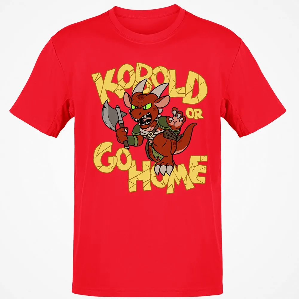 Kobold Or Go Home T-Shirt - Red - 10