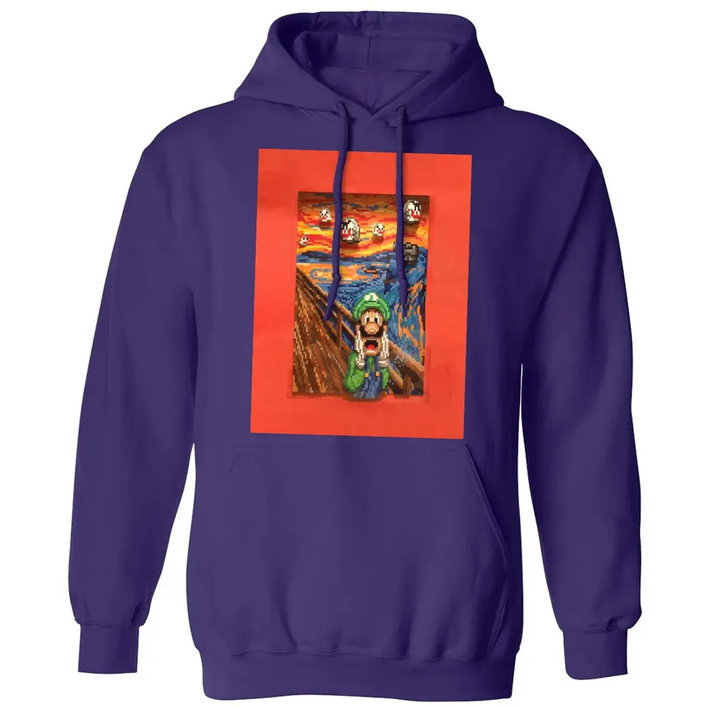 Scream Mario Classic Unisex Hoodie - 6