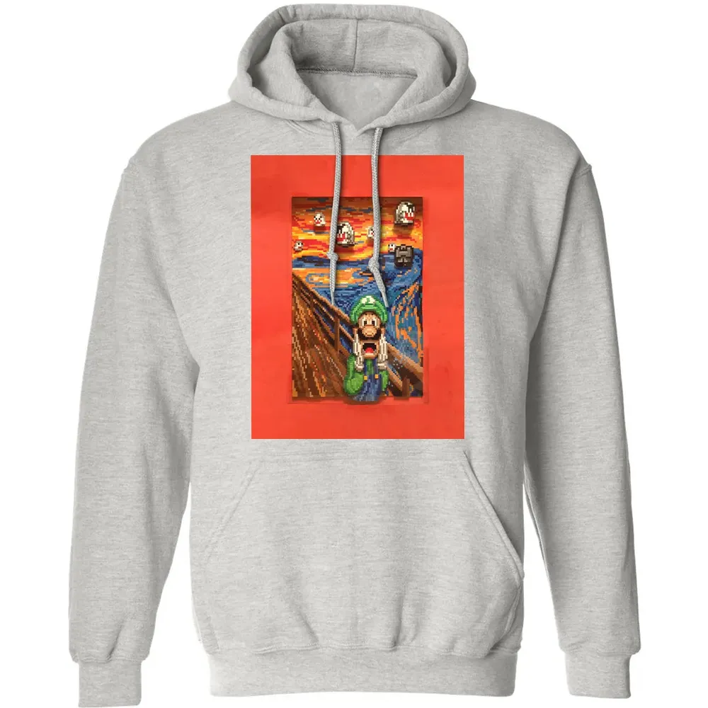 Scream Mario Classic Unisex Hoodie - 2