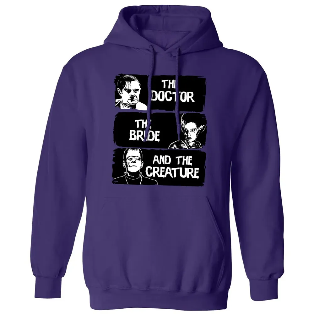 The doctor, the bride and the creature Classic Unisex Hoodie - 6