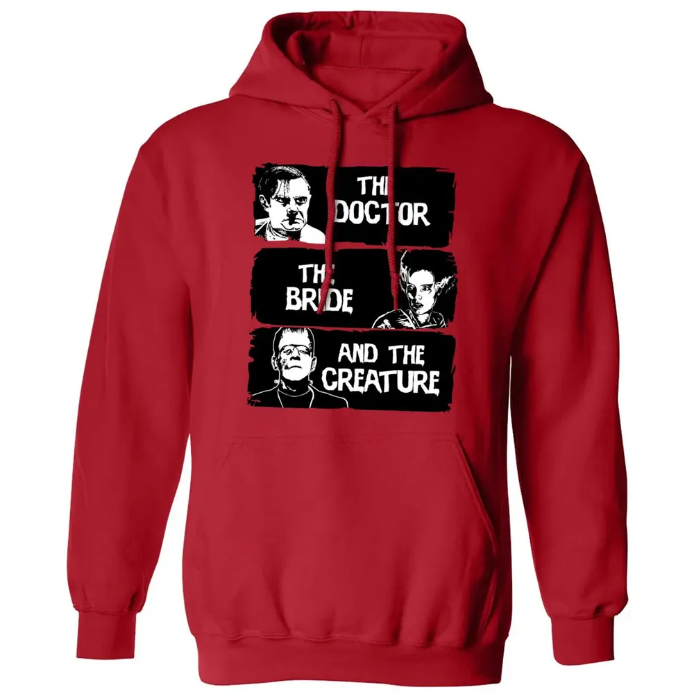 The doctor, the bride and the creature Classic Unisex Hoodie - 5