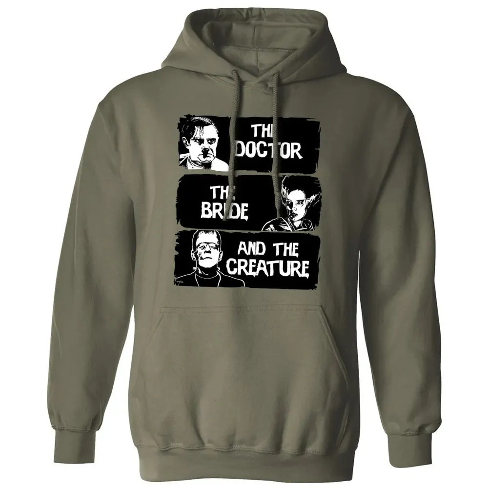 The doctor, the bride and the creature Classic Unisex Hoodie - 4