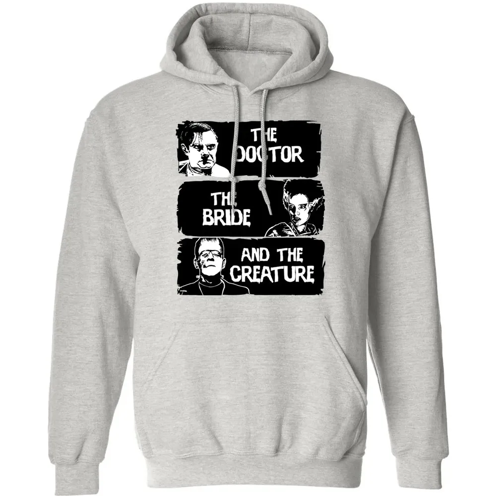 The doctor, the bride and the creature Classic Unisex Hoodie - 2