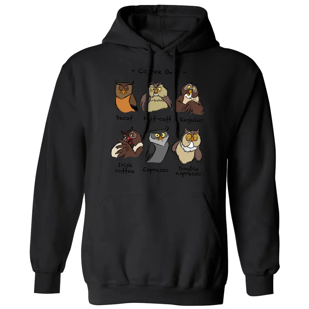 Coffee Owls Classic Unisex Hoodie - 11