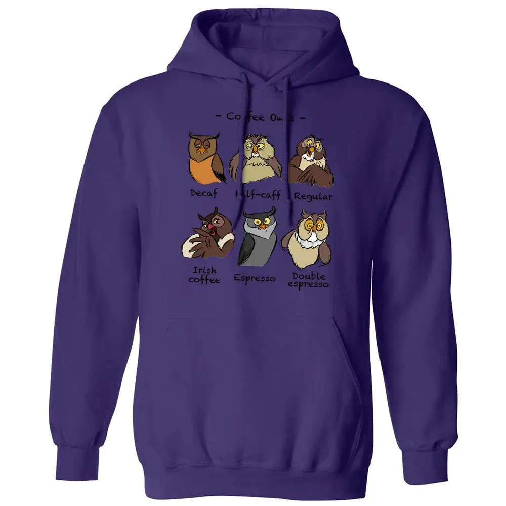 Coffee Owls Classic Unisex Hoodie - 6