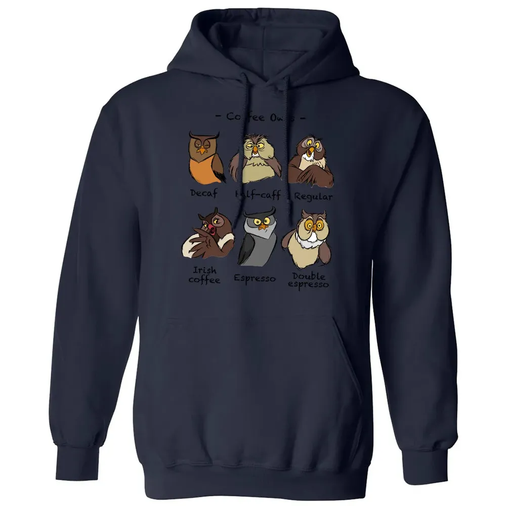 Coffee Owls Classic Unisex Hoodie - 8