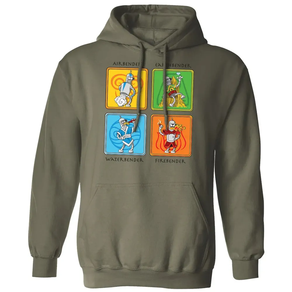 Avatar Bender Classic Unisex Hoodie - 4