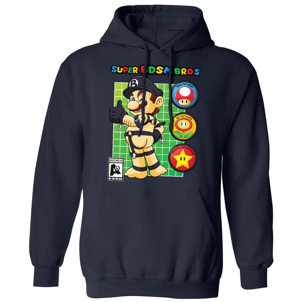 Super B Bros Classic Unisex Hoodie - 8