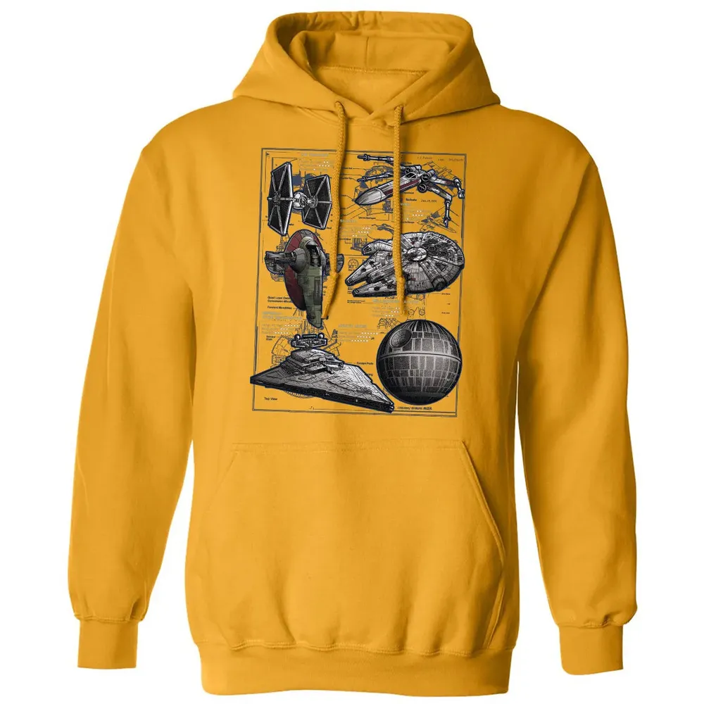 Spaceship Classic Unisex Hoodie - 12
