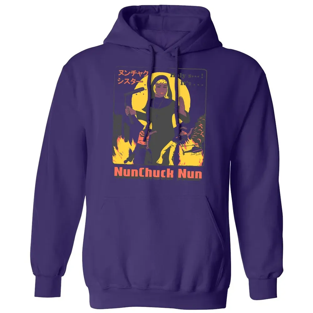 NunChuck Nun Classic Unisex Hoodie - 6