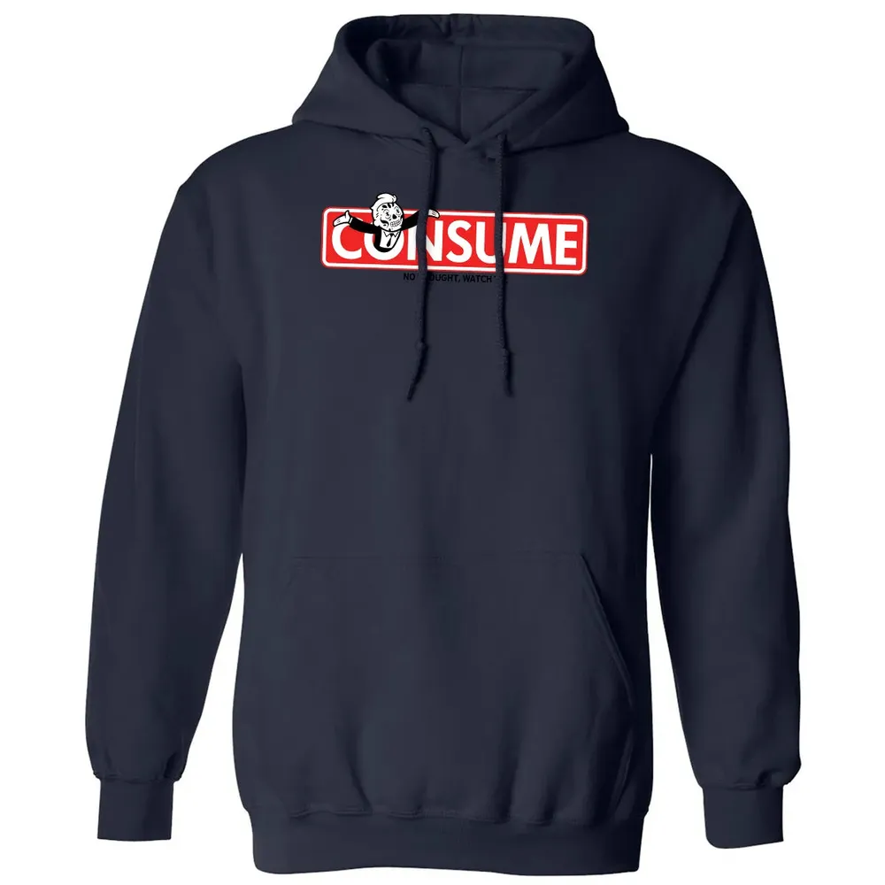 No Thought Watch TV Classic Unisex Hoodie - 8