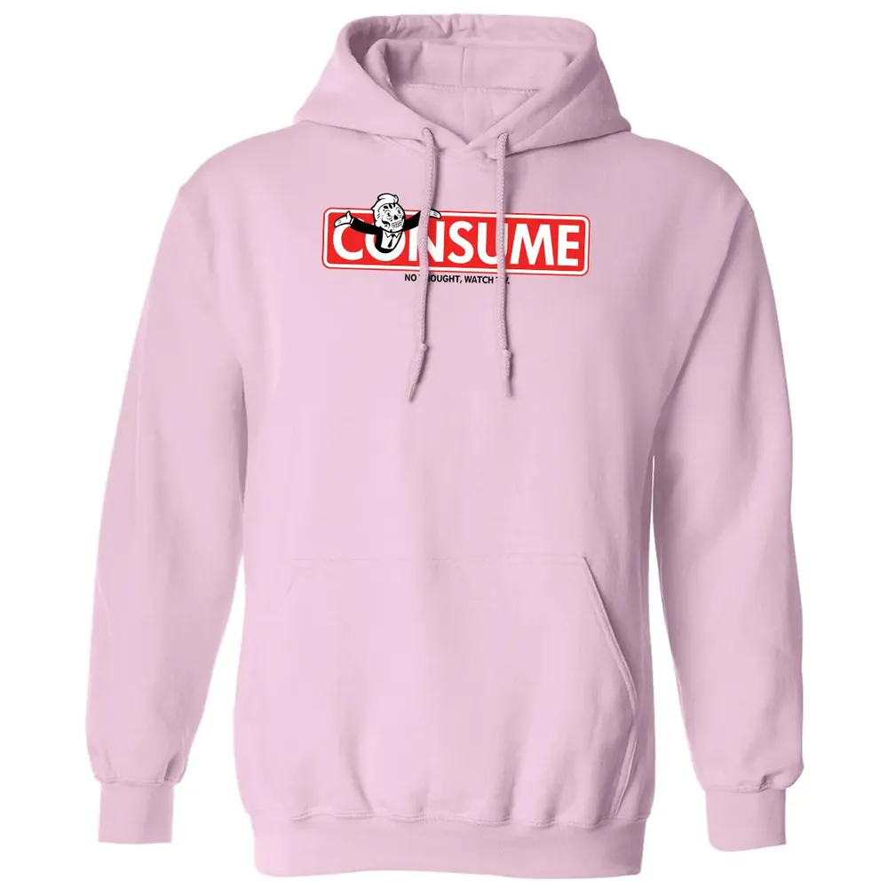 No Thought Watch TV Classic Unisex Hoodie - 3