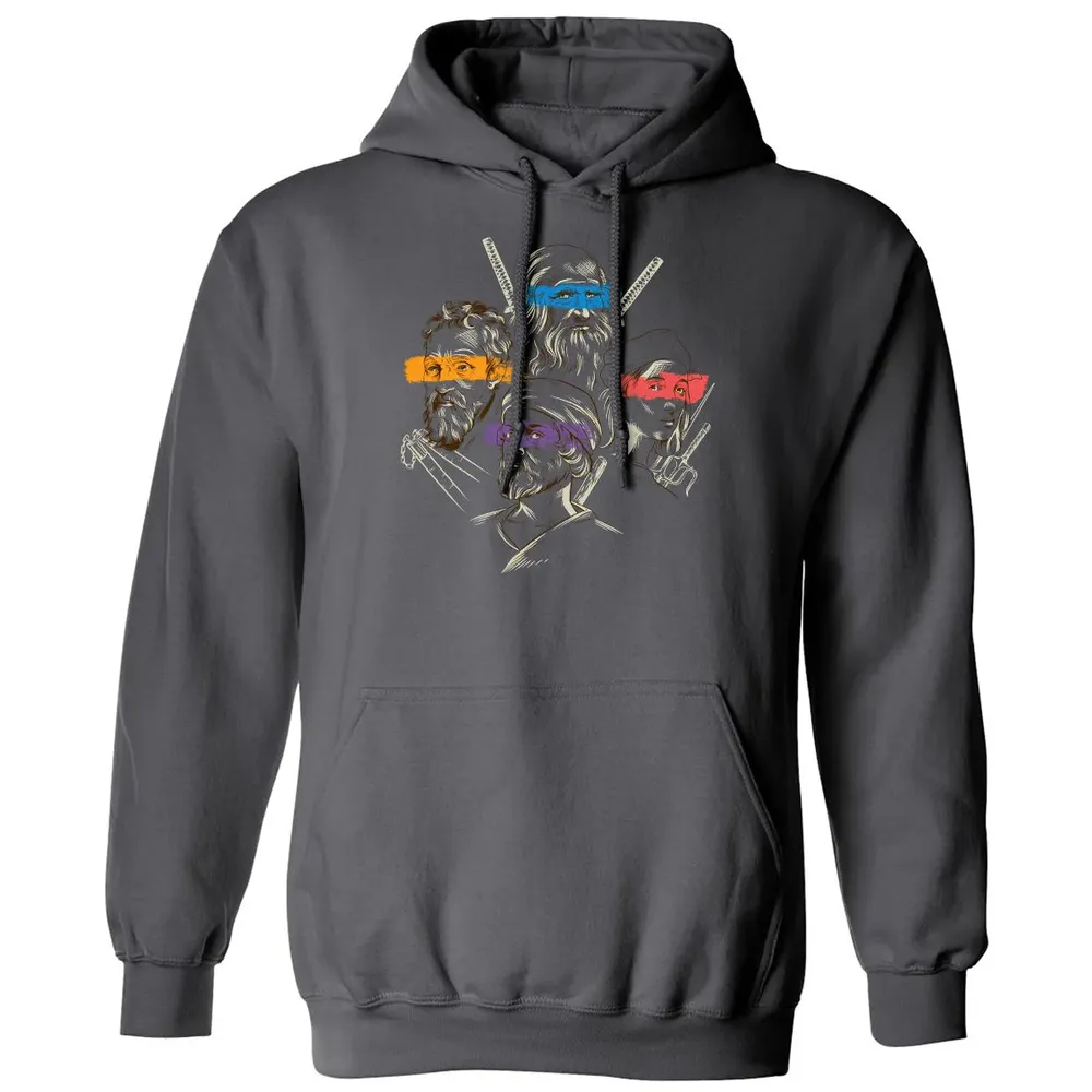 Leonardo, Michelangelo, Donatello, Raphael Classic Unisex Hoodie - 7