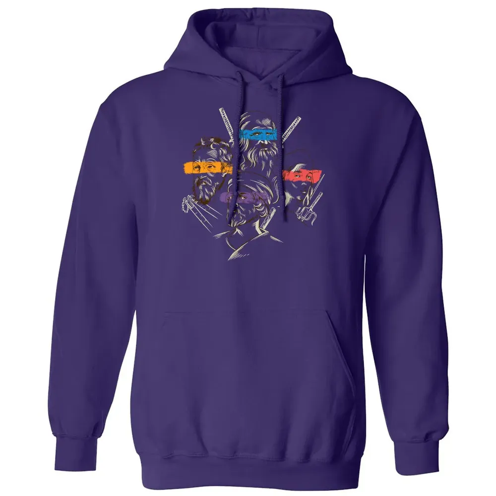 Leonardo, Michelangelo, Donatello, Raphael Classic Unisex Hoodie - 6