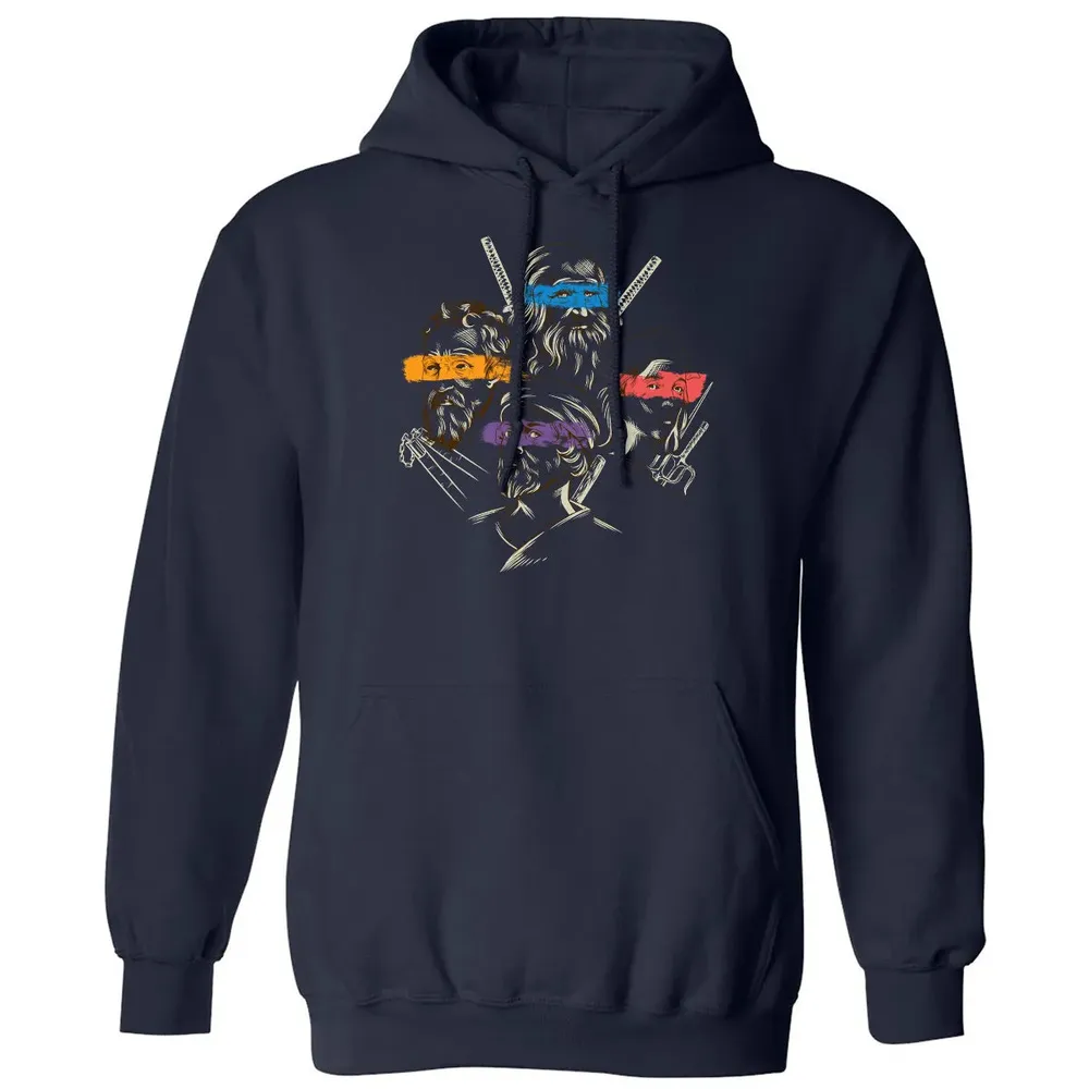 Leonardo, Michelangelo, Donatello, Raphael Classic Unisex Hoodie - 8