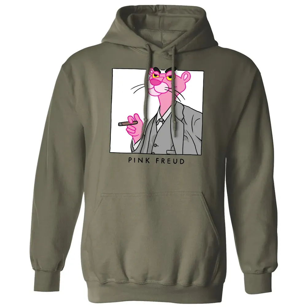 Pink Freud Classic Unisex Hoodie - 4