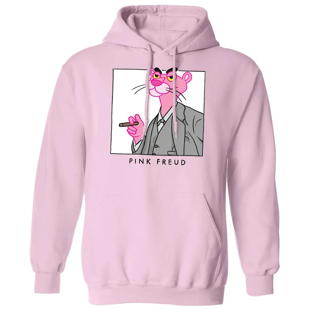Pink Freud Classic Unisex Hoodie - 3