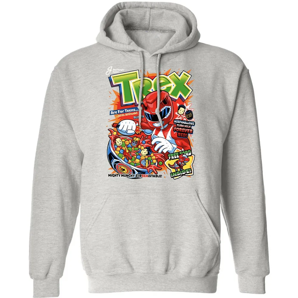 Red Ranger Trex Classic Unisex Hoodie - 8