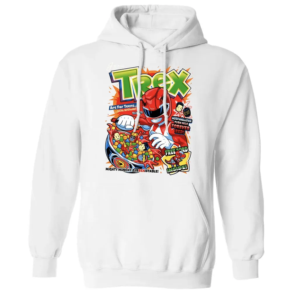 Red Ranger Trex Classic Unisex Hoodie - 11