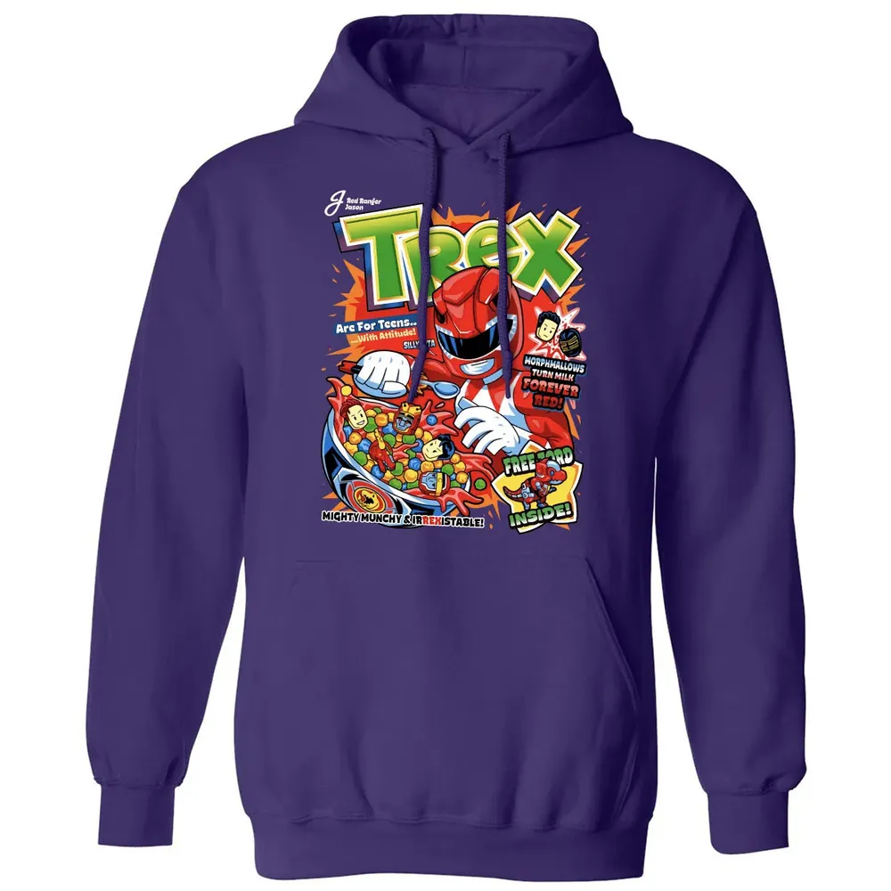 Red Ranger Trex Classic Unisex Hoodie - 6