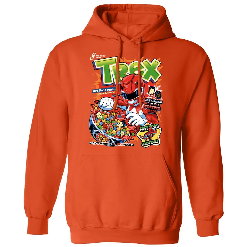 Red Ranger Trex Classic Unisex Hoodie - 10