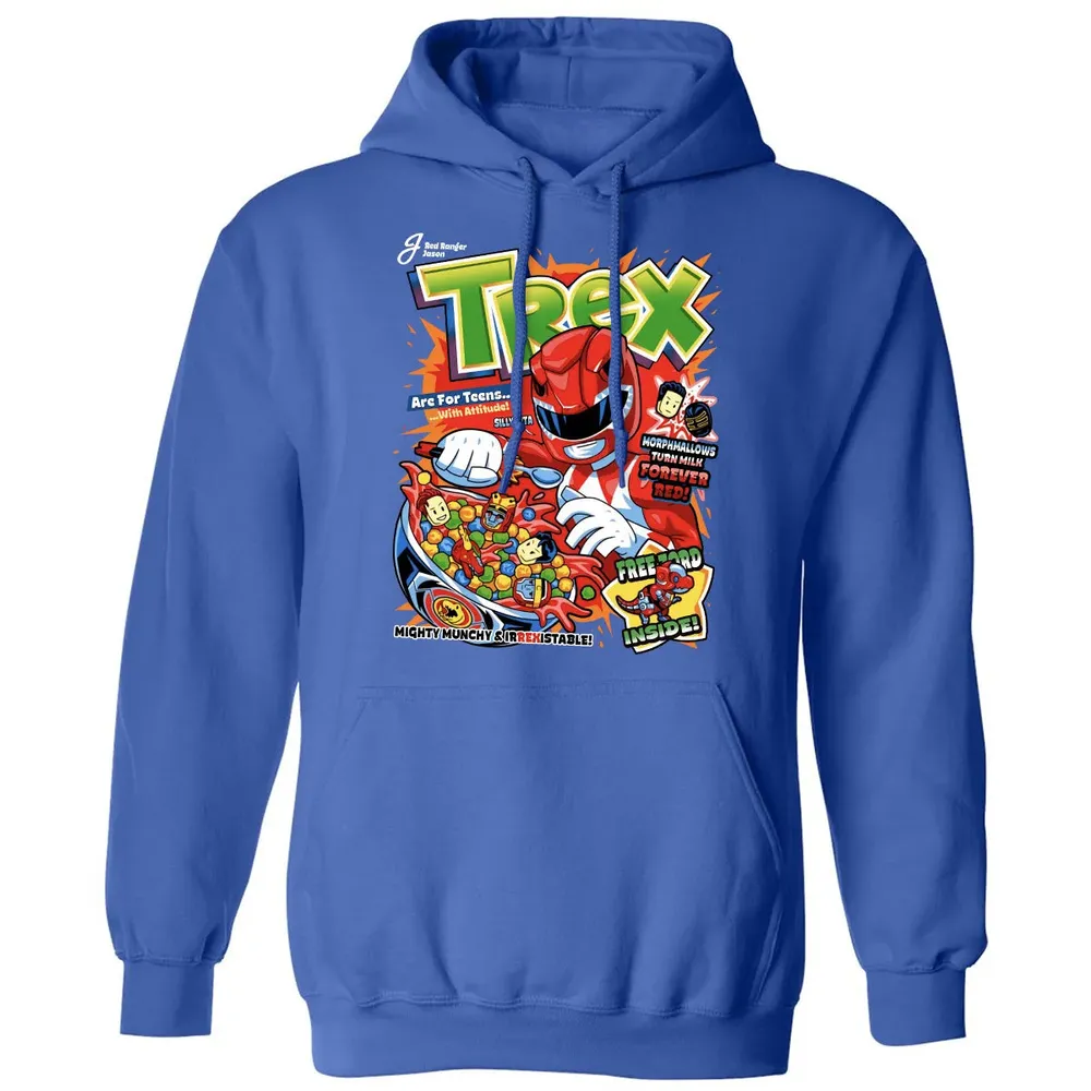 Red Ranger Trex Classic Unisex Hoodie - 9