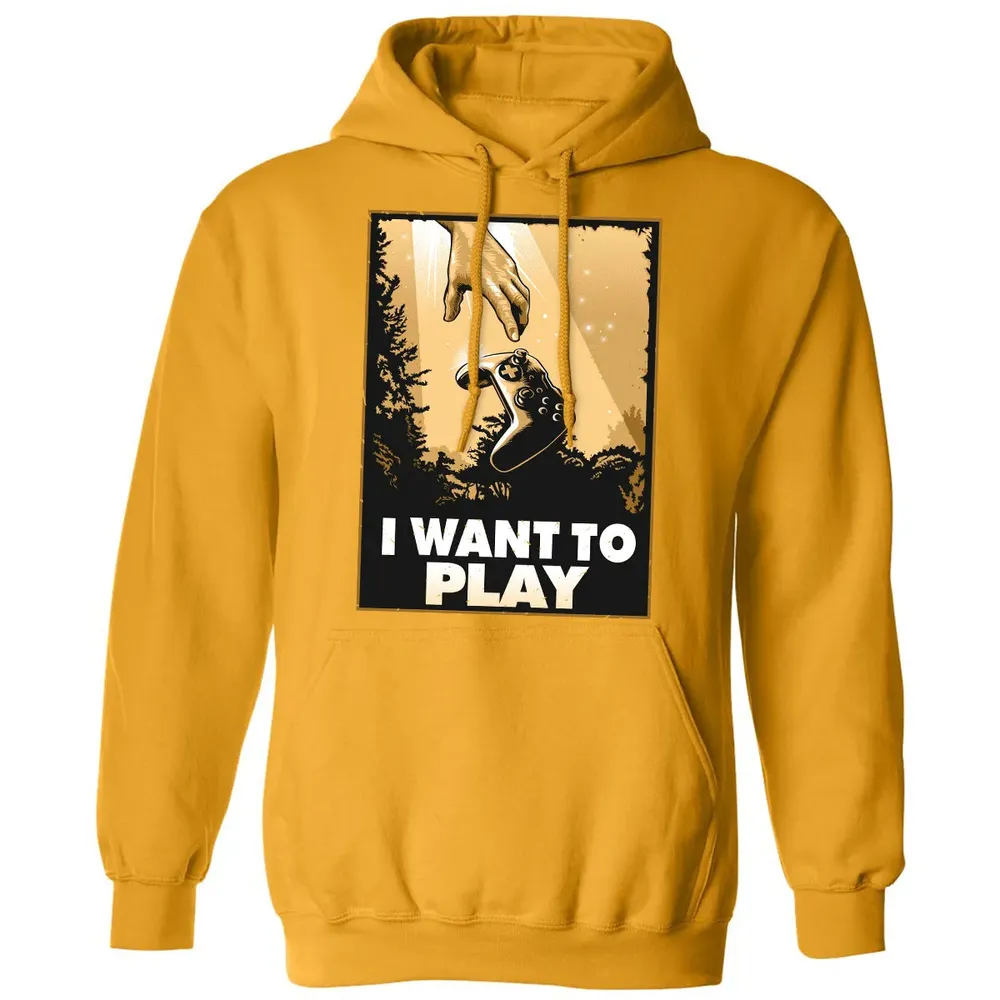 I WANT TO PLAY Classic Unisex Hoodie - 12